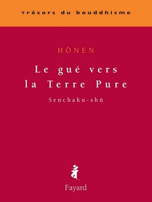cover image of Le gué vers la Terre Pure